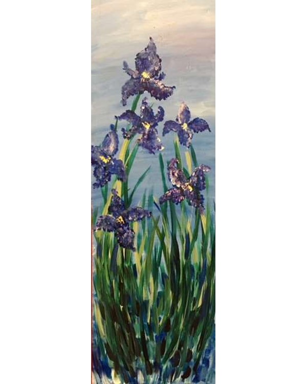 Monet’s Irises